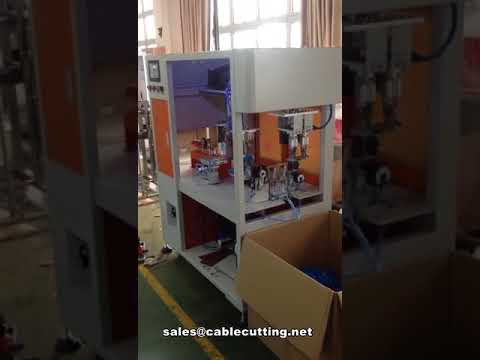 Mesin Pengukur, Pemotong, Gulung & Ikat Kabel Automatik