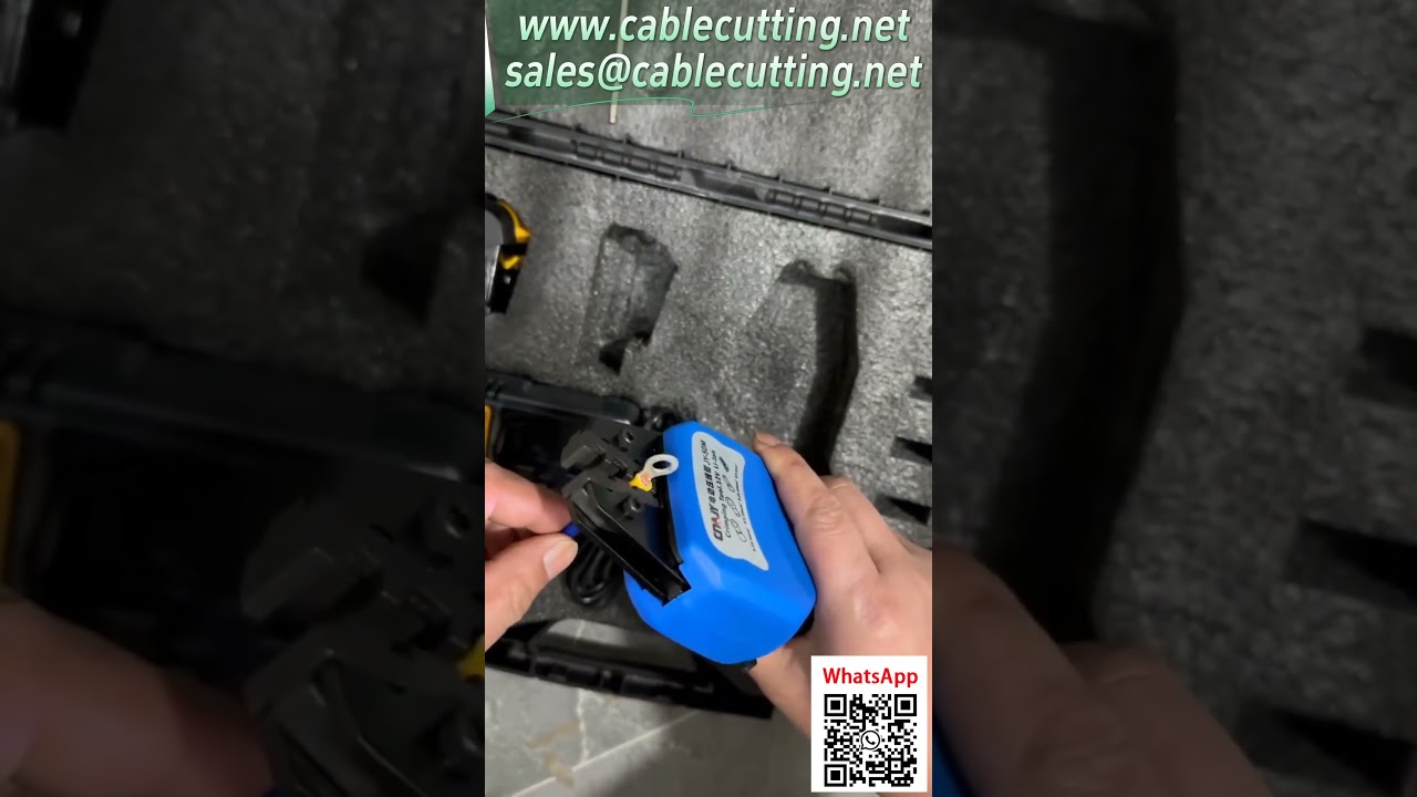 Alat Crimping Wayar Bateri Litium - Mudah Alih, Boleh Tukar Die, Sesuai untuk Luar