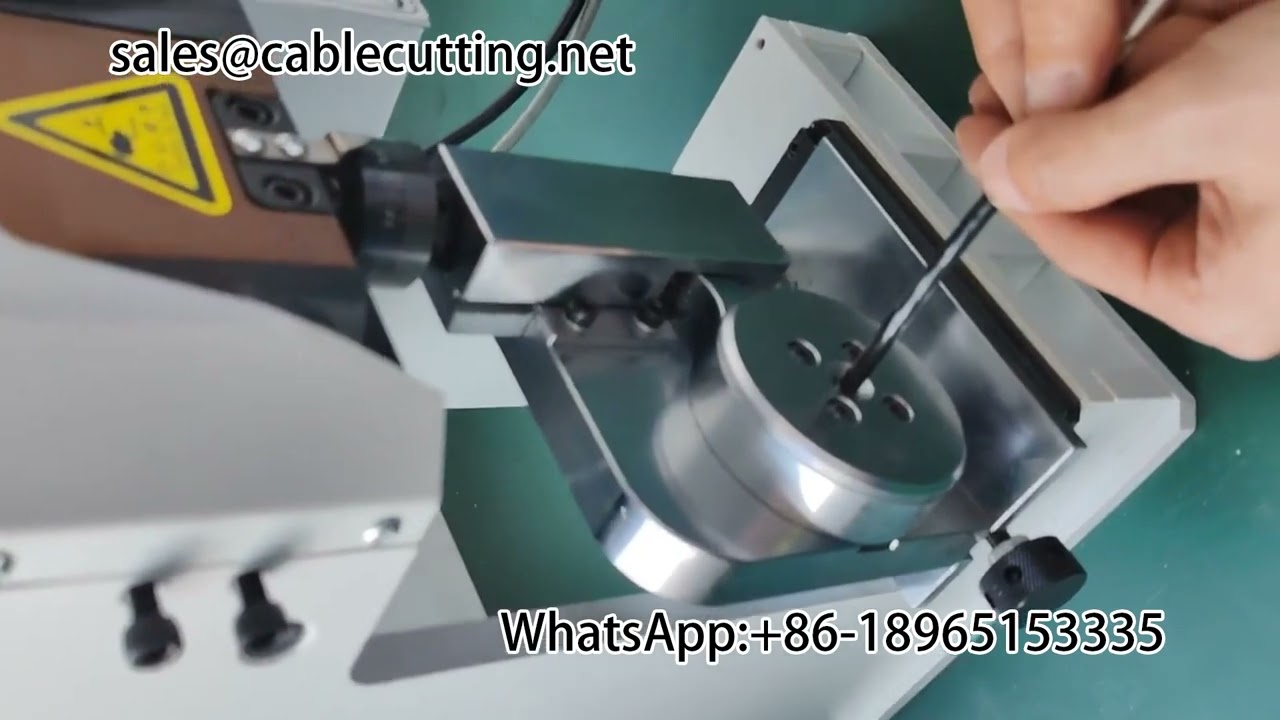 Mesin Pelucut Wayar Harness dengan Acuan Crimp Empat Titik – Automatik & Tepat