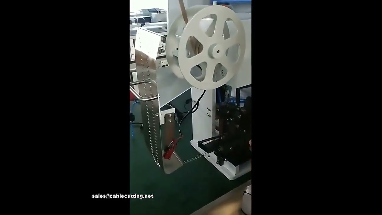 Mesin Potong, Kupas, dan Keriting Wayar Automatik Sepenuhnya Buatan China
