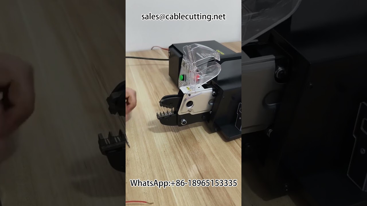 Mesin Crimping Terminal Elektrik untuk Klip Buaya – Automatik & Tepat