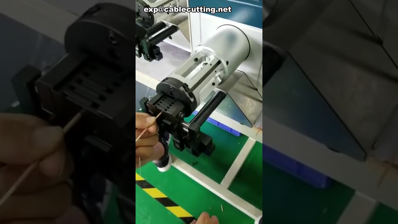 Mesin Pengupas Kabel Koaksial RG316 | Kupas Kabel Coax Automatik