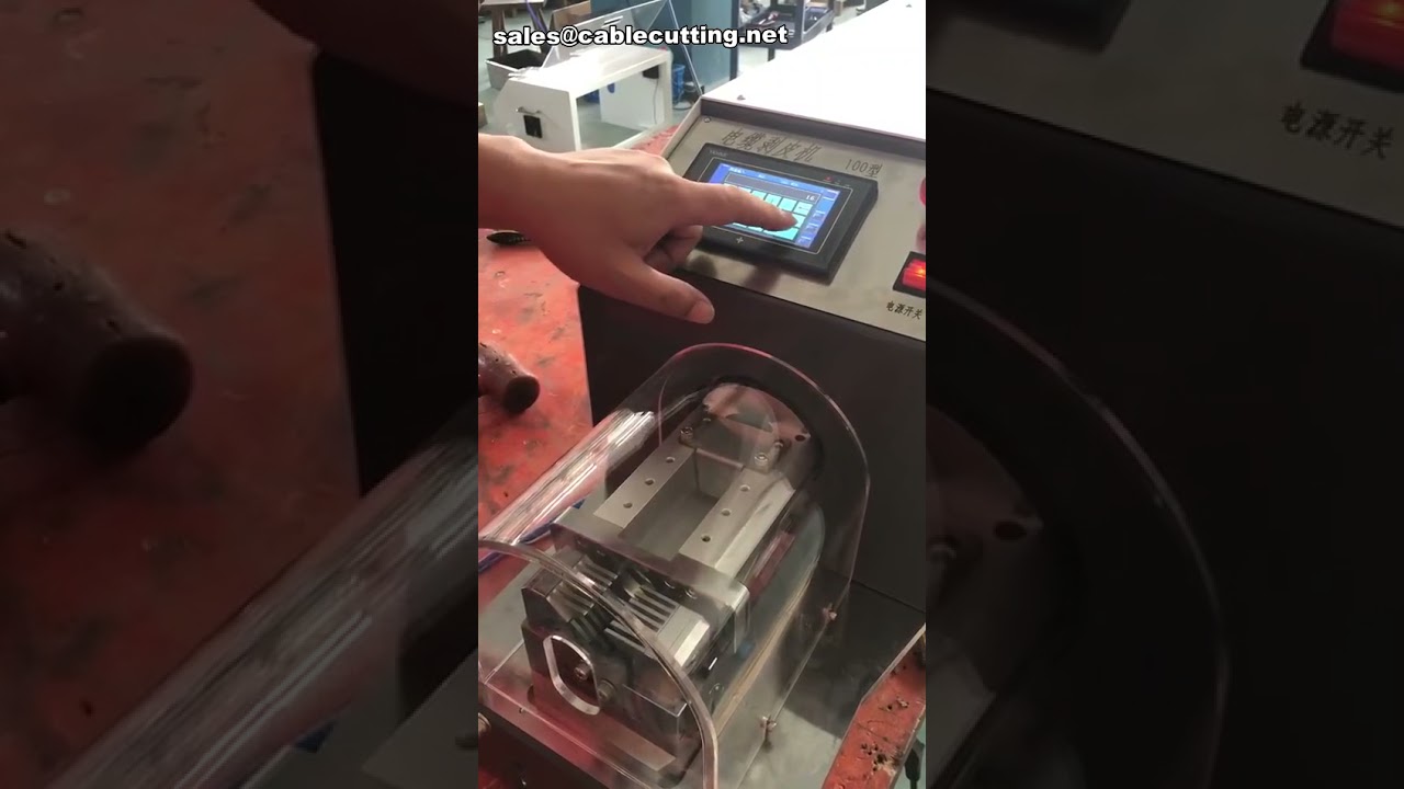 Mesin Pengupas Kabel Pneumatik Pisau Berputar | Peralatan Pengupas Automatik Berkecekapan Tinggi