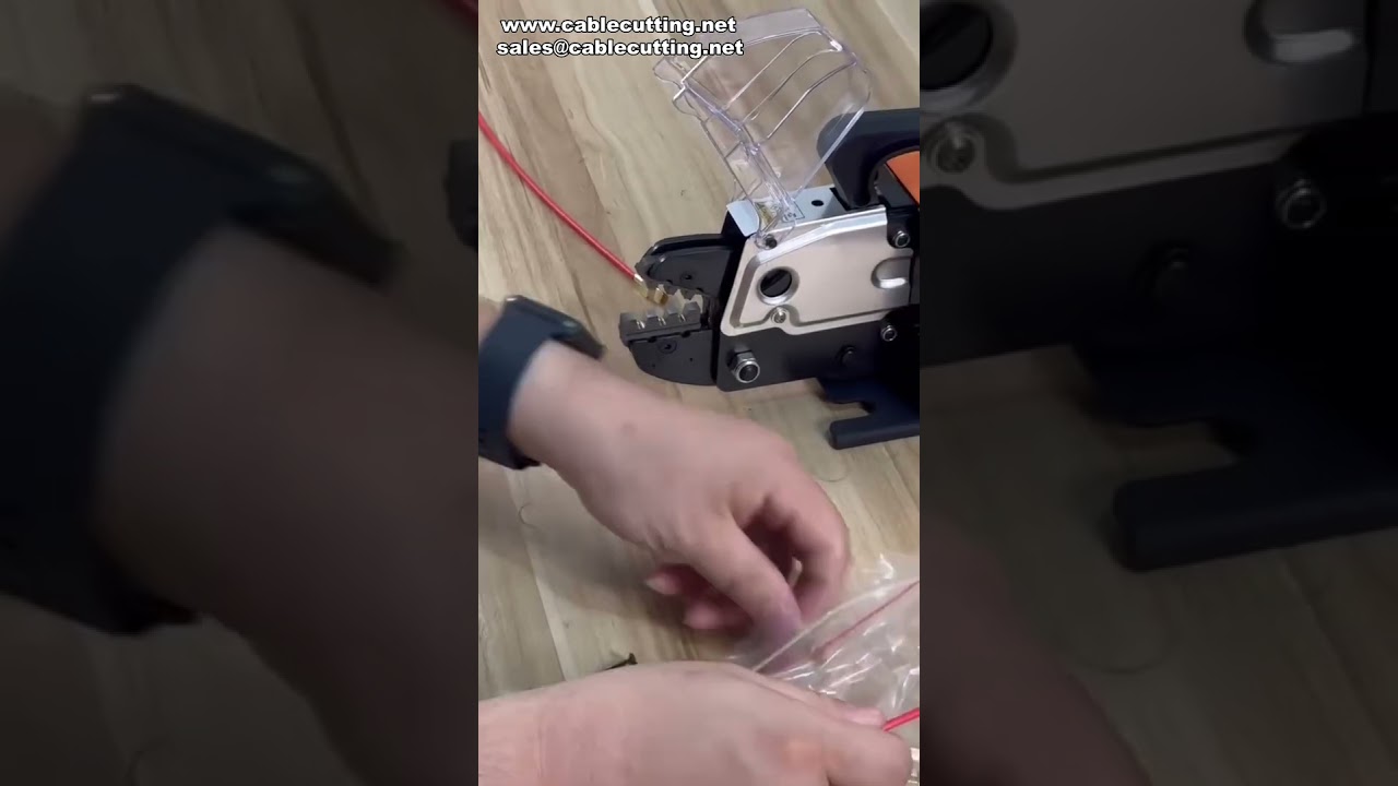 Mesin Crimping Terminal Pneumatik Berkelajuan Tinggi dengan Injap Solenoid Dipertingkat