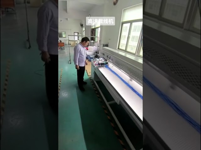 Mesin Potong Wayar Berkelajuan Tinggi – Penghantaran & Pentauliahan Di Tapak Pelanggan