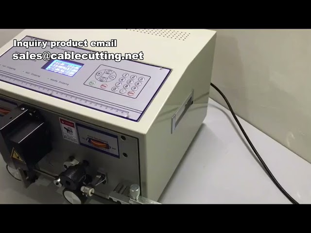Mesin Penanggal Wayar Automatik | Self-Adjusting Wire Stripper Cutter | Pemotong Wayar Elektrik