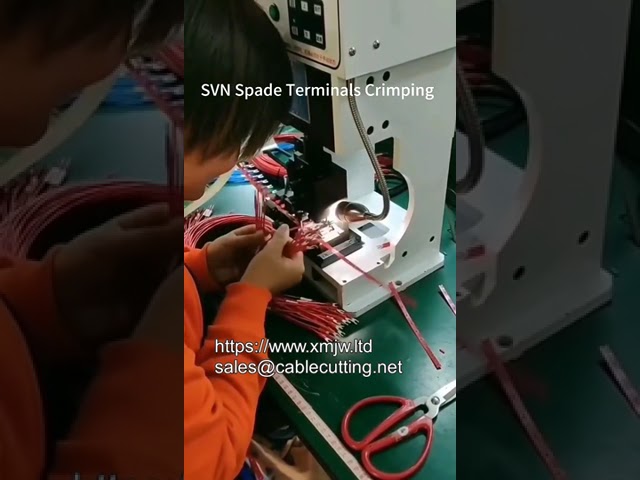 Terminal Spade Perempuan Pra-Penebat FDD55-250 M6283 | Penyambung Pantas Krimping Nilon untuk Wayar