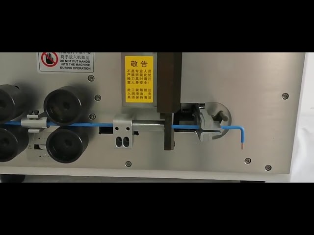 Mesin Pemotong, Penanggal dan Pembengkok Kabel Wayar Automatik Komputer - Maks 16mm