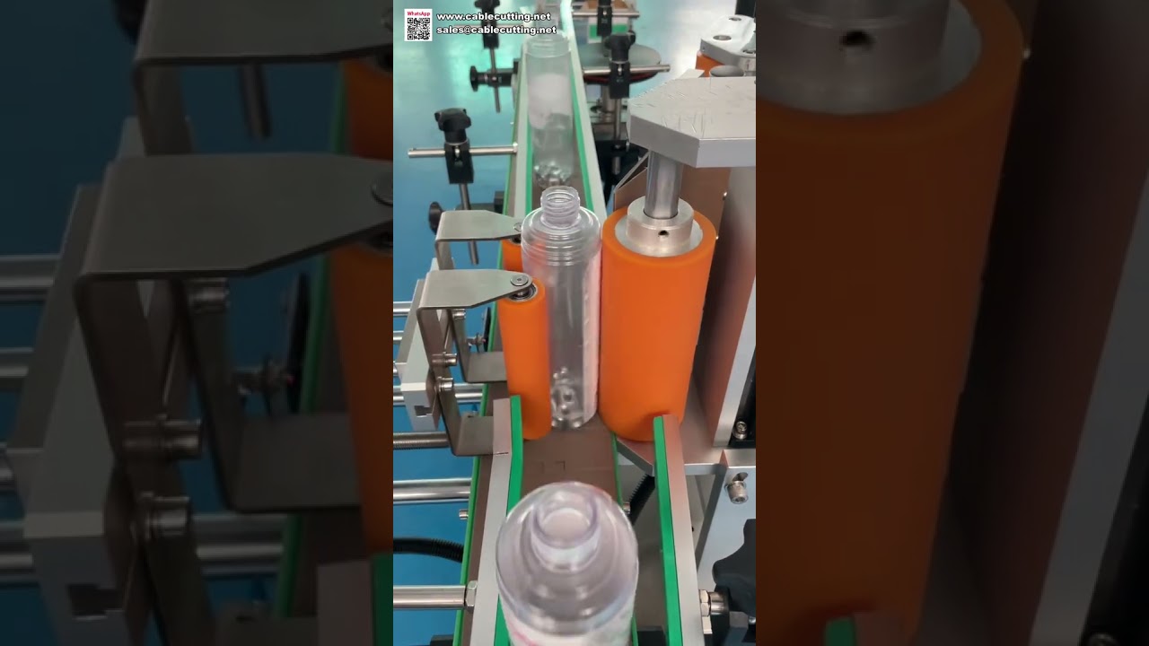 Mesin Pelabelan Botol Bulat Automatik Berteknologi Tinggi – Reka Bentuk Aplikator Pelekat Moden