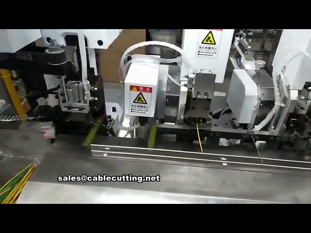 Mesin Crimping dan Penggabungan Terminal Automatik 2 Hujung | Mesin Crimping Terminal Automatik