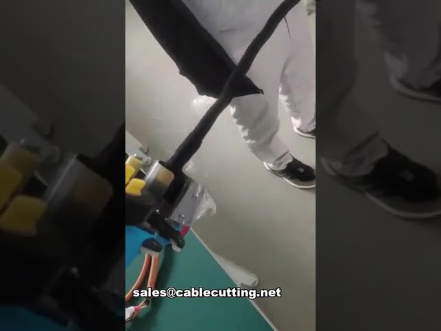 Mesin Lilit Tali Abah-abah Wayar Tangan Boleh Cas AT-101G - Alat Pembalut Kabel Portabel