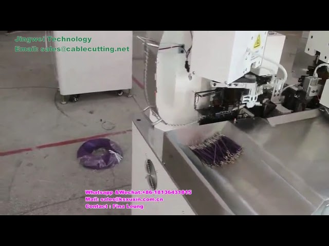 Mesin Crimping & Twisting Dua Kepala Automatik 2400 - Kimpalan Terminal Kedua-dua Hujung