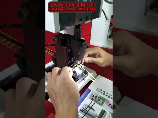 Mesin Pengupas & Pemotong Kabel Automatik YHT-2 – Skrin Sentuh, 3-13mm Dua Bulatan