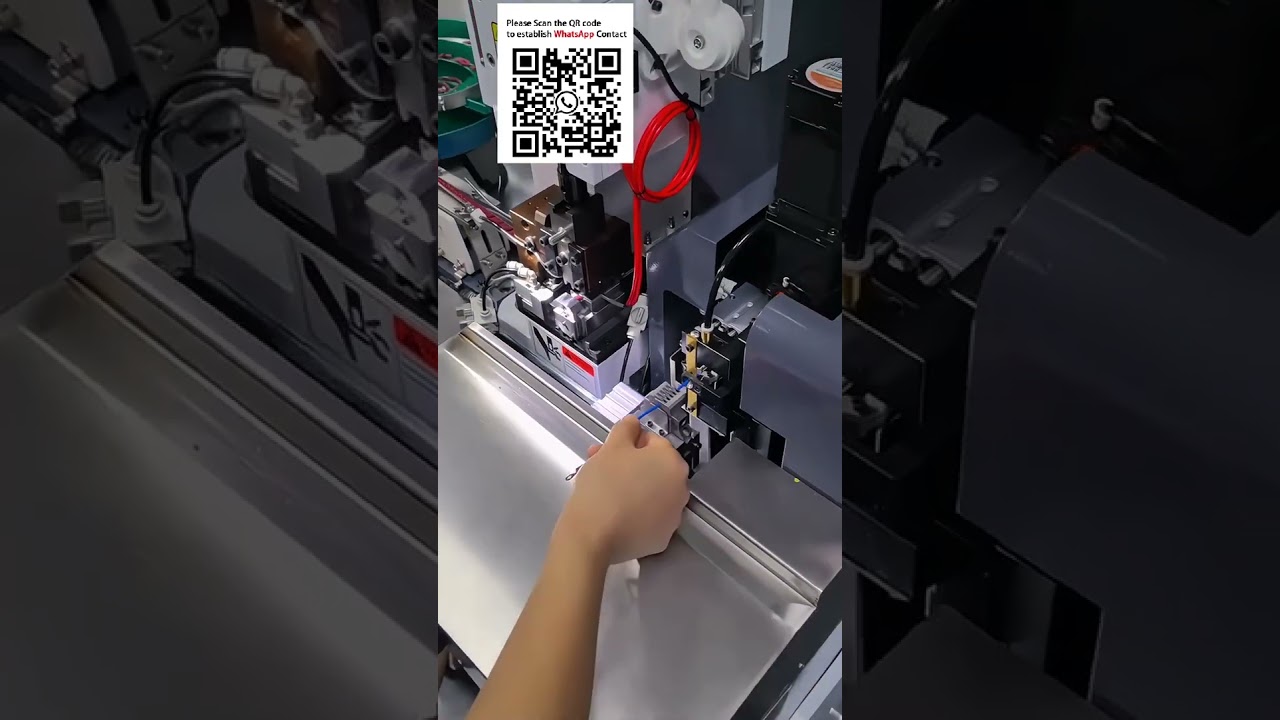 Mesin Penanggal & Pengelim Terminal Loose Piece Automatik