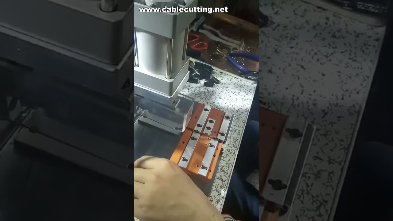 Mesin Penekan Kabel Ribbon IDC Berketepatan Tinggi | Automatik dan Cekap