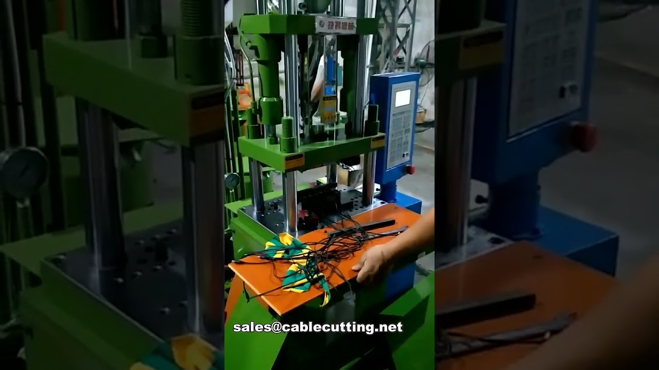 Mesin Pengacuan Suntikan Wayar Kabel Telefon – Proses Pembuatan Efisien
