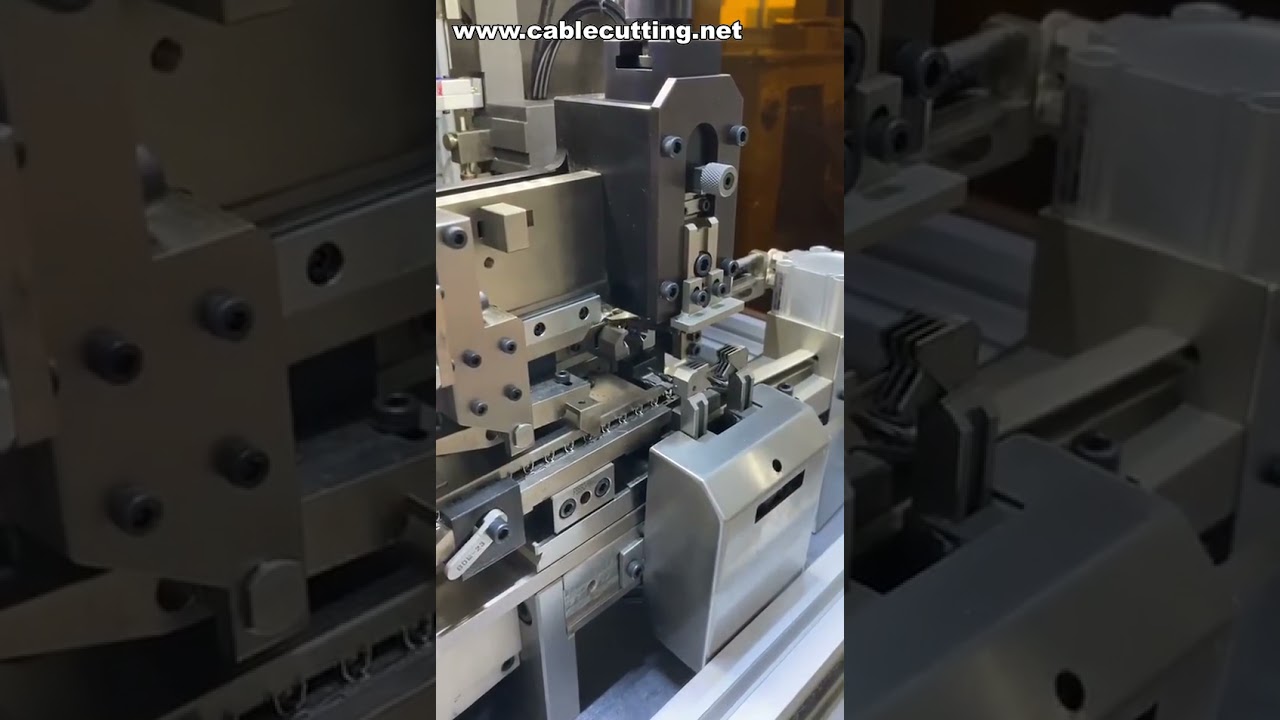 Mesin Separuh Automatik Penanggal Wayar, Pemasangan Seal, dan Crimping