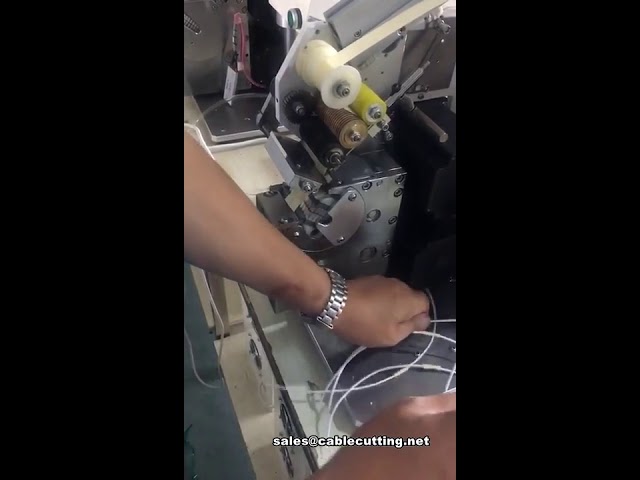 Mesin Taping Harness Wayar untuk Pita Ultra Sempit – Mesin Penggulung Pita Automatik