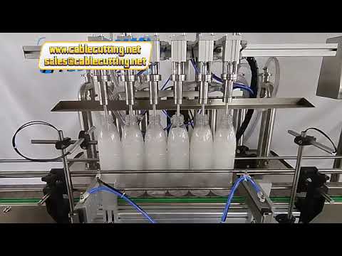 Mesin Pengisi Servo 10 Stesen 5000ML - Tepat untuk Produk Pekat seperti Syampu, Madu, Ghee & Pencuci Kaca