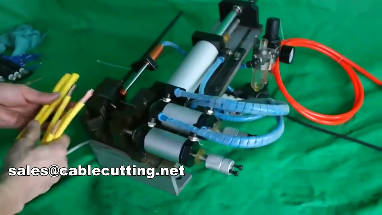 Mesin Penanggal Kabel Gas & Elektrik Automatik - Tingkatkan Kecekapan Produksi