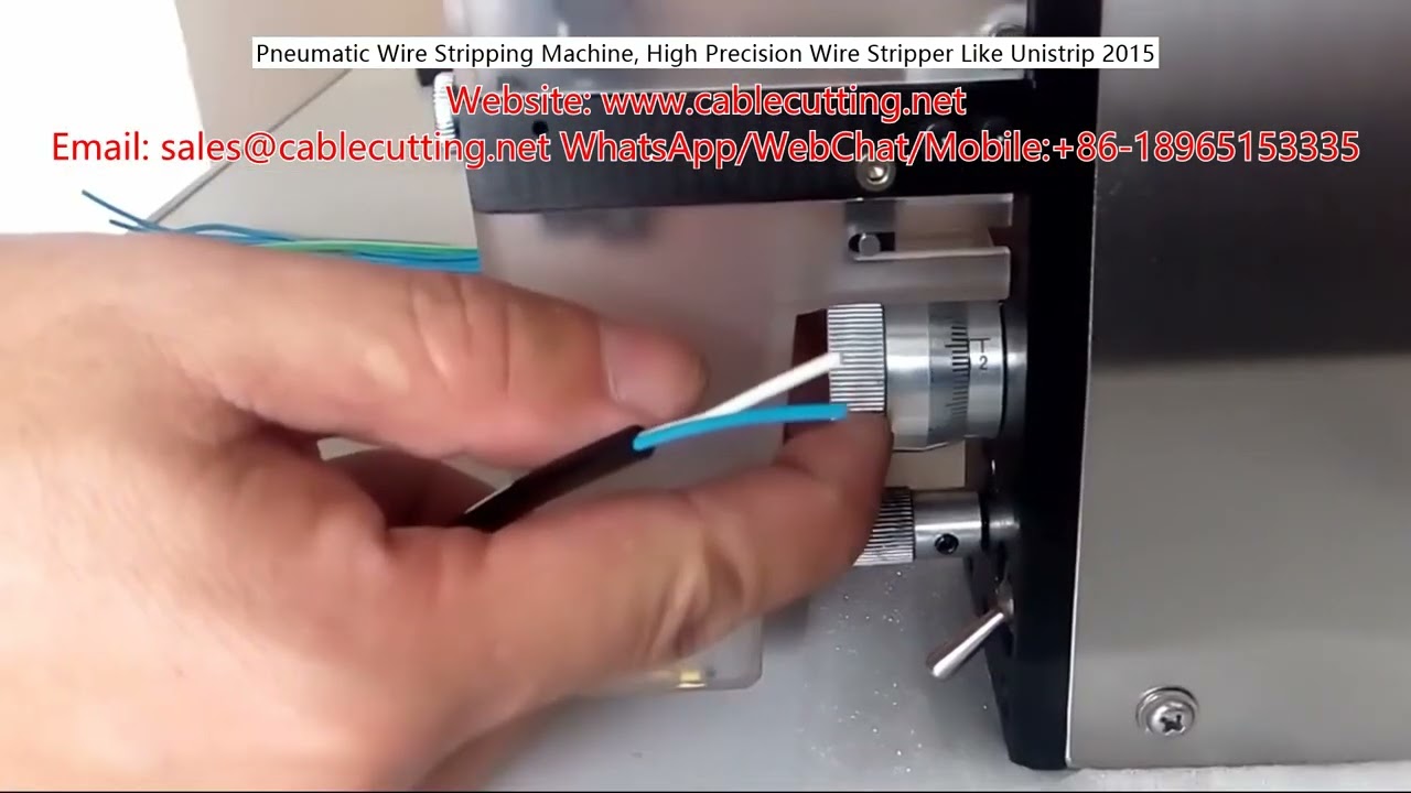 Mesin Penanggal Kulit Wayar Pneumatik Berketepatan Tinggi - Tingkatkan Produktiviti Automasi Kilang