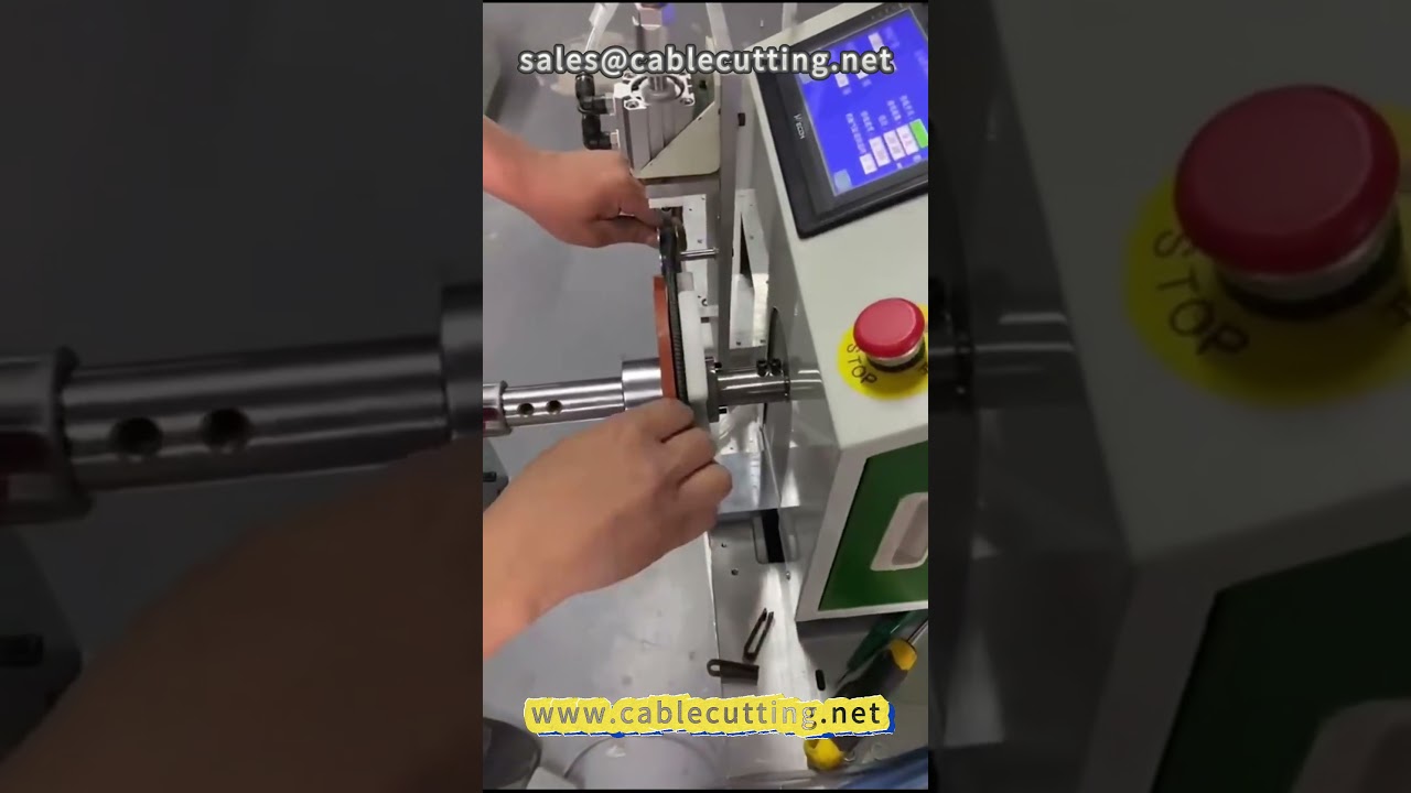 Mesin Bentuk Kek Wayar HDMI #winding machine #harness processing #peralatan mekanikal