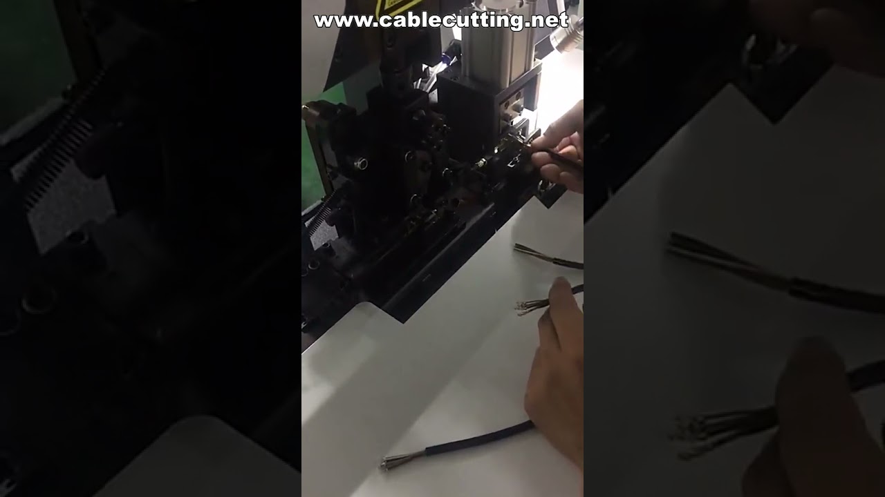 Mesin Pengupas Kabel Elektrik & Crimping BV Hardline | Alat Pemprosesan Kabel Automatik