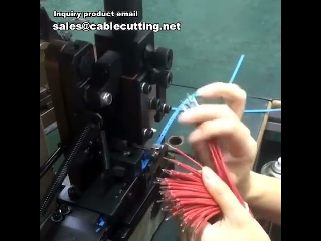 Mesin Crimping Wayar Automatik Untuk Dijual - Direka untuk Wayar Tebal & Terminal Berat