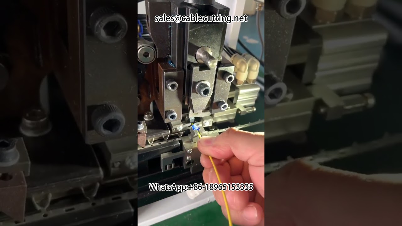 Mesin Crimping Terminal Palam Kalis Air Semi-Automatik #Mesin Penanggalkan Wayar #Perlengkapan Harness #Terminal
