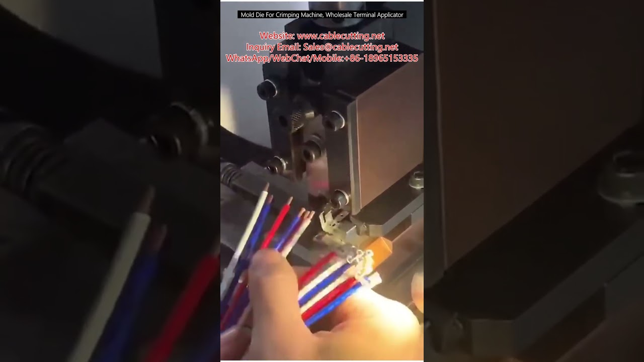 Acuan Die Berkualiti Tinggi untuk Mesin Crimping & Aplikator Terminal Borong