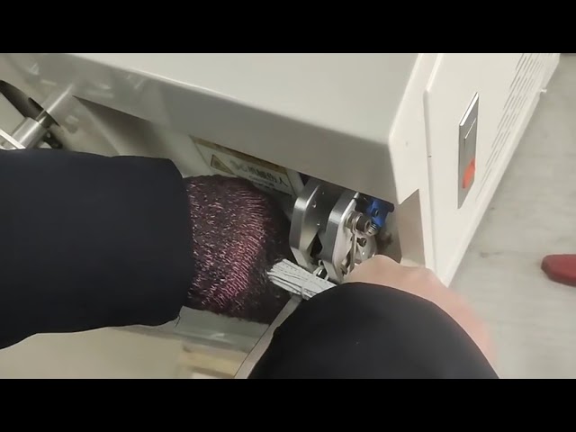 Mesin Taping Automatik dengan Lilit & Balut - Mesin Pengikat Butang Tunggal