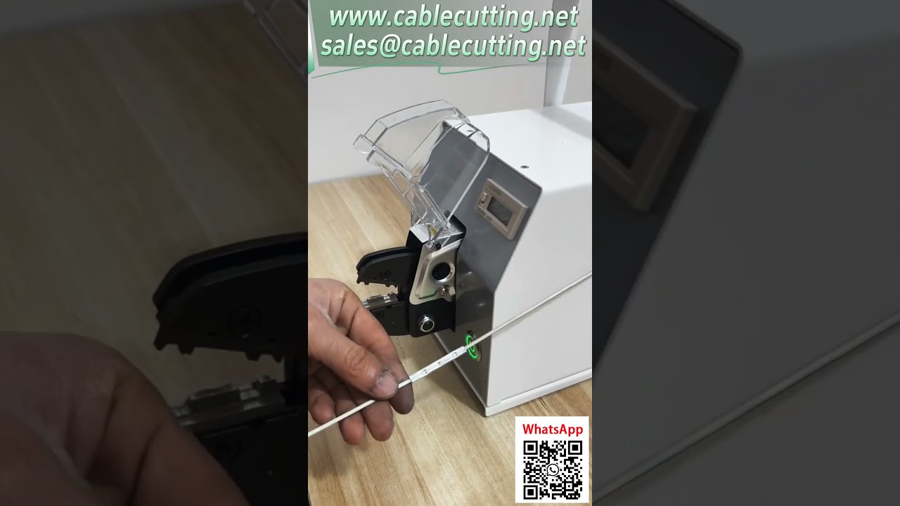 Mesin Pengelim Elektrik 20EC - Acuan Kustom untuk Gelung Wayar Besi dan Terminal Lain