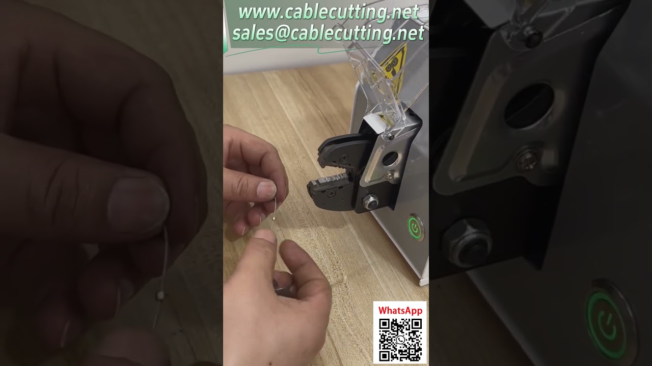 Mesin Crimping Terminal Elektrik – Acuan Kustom untuk Bola Logam Khas, Ujian Daya Tarik Lulus!