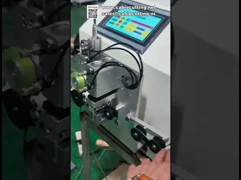Mesin Penggulung dan Penggulungan Automatik untuk Wayar dan Paip Udara