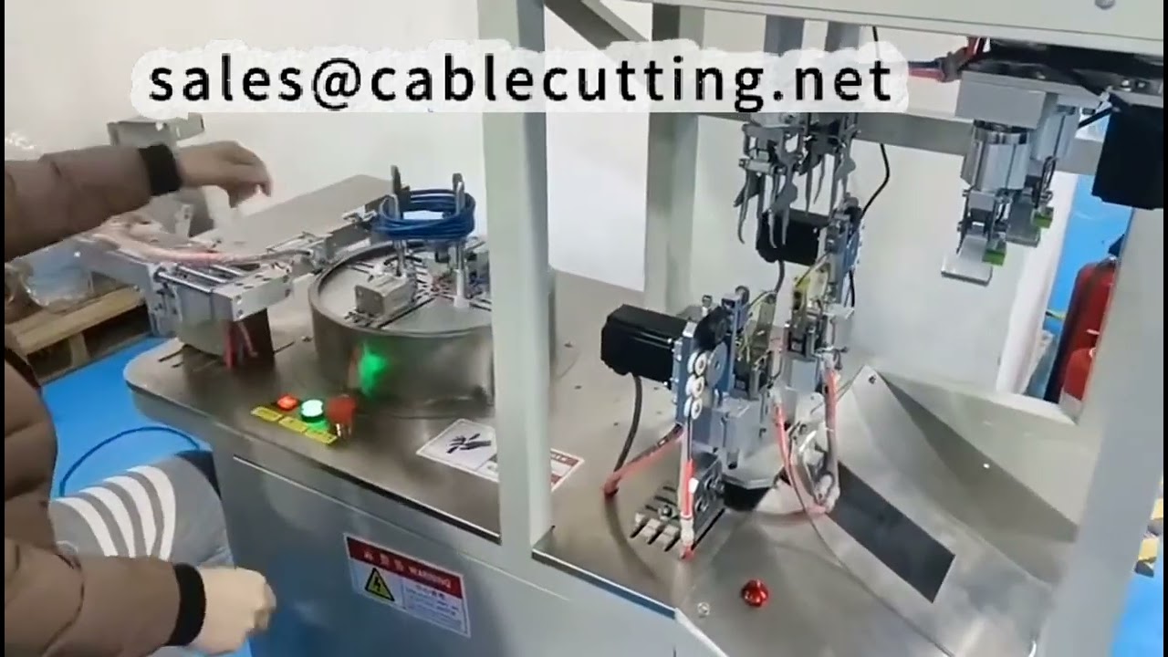 Mesin Pengikat Kabel Rangkaian Automatik Berganda – Efisien untuk Pembungkusan Automatik