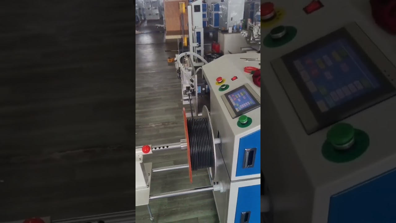 Mesin Automatik Pengiraan Meter, Lintasan, Potong, Gulung & Gegelung Wayar - Tingkatkan Kecekapan #automobil #mesin