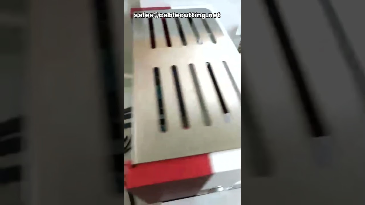 Mesin Pemotong & Penyusutan Tiub PVC Pintar Digital - Tingkatkan Kecekapan Pemprosesan Wayar