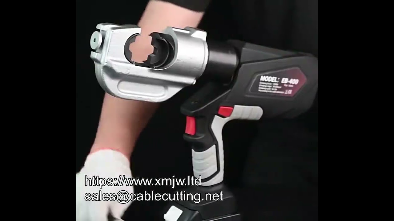 Penekan Hidraulik Elektrik Mudah Alih Pelbagai Model - Pemampat Bateri Litium untuk Wayar dan Kabel Terminal