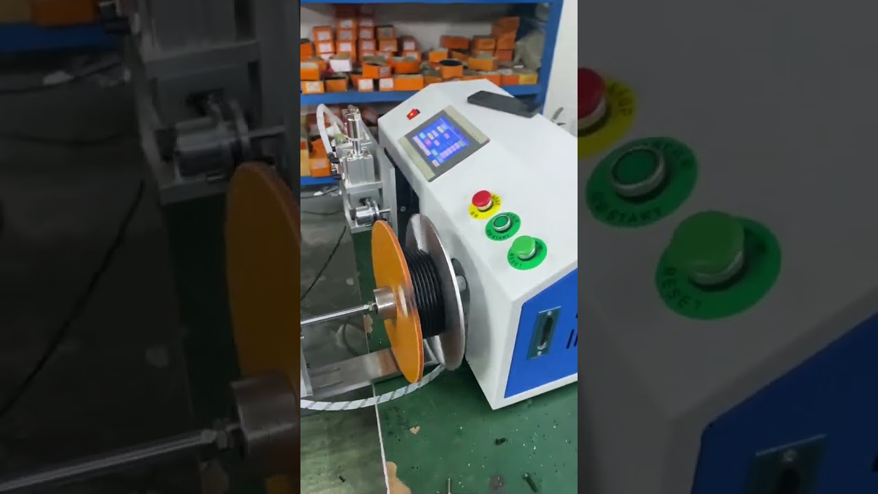 Mesin Penggulung Wayar Automatik: Pengukuran Tepat & Gulungan Kemas untuk Bobin, Gegelung Berongga atau Acuan Tempahan