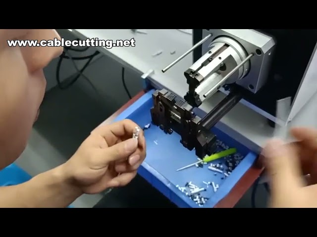 Mesin Pengupas Kabel Sepaksi RG6 – Automatik & Berketepatan Tinggi untuk Pengupasan Wayar