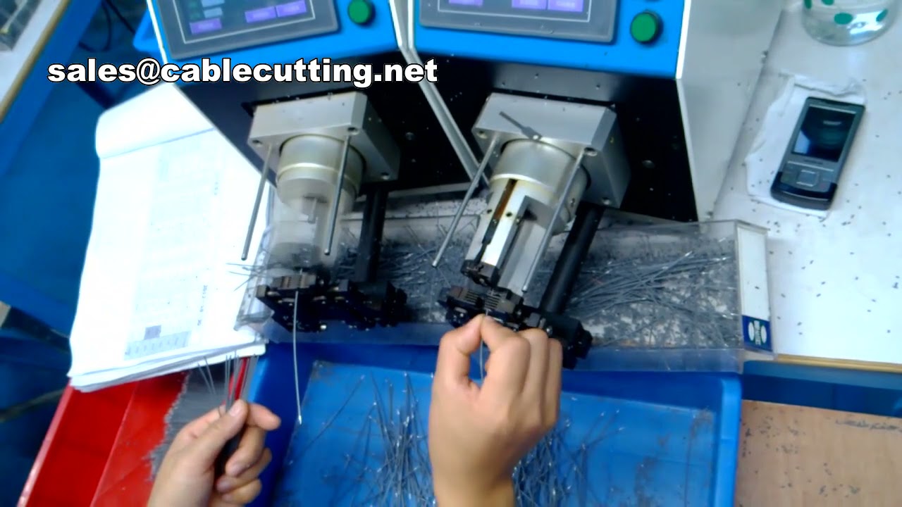 Mesin Pelucutan Wayar Koaksial Berputar | Alat Pemotong Kabel Koaks Profesional