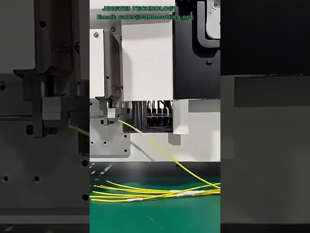 Mesin Automatik Sepenuhnya untuk Memasukkan Tiub Kod Nombor pada Wayar - Potong, Kupas, Crimp, Tanda