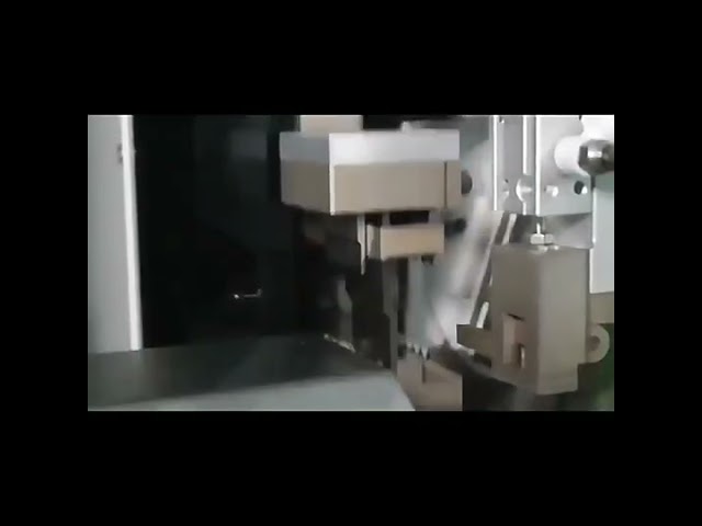 Mesin Abah-Abah Wayar Automatik Sepenuhnya: Potong, Tanggal, Kelim, Sadap Kepala Tunggal #mesin