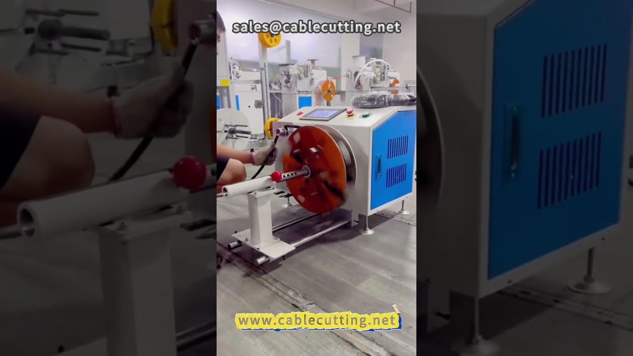 22 Mesin Penggulung Paip Minyak Suhu Tinggi dengan Sistem Penjajaran Automatik #paipminyak #paiphidraulik #wayar