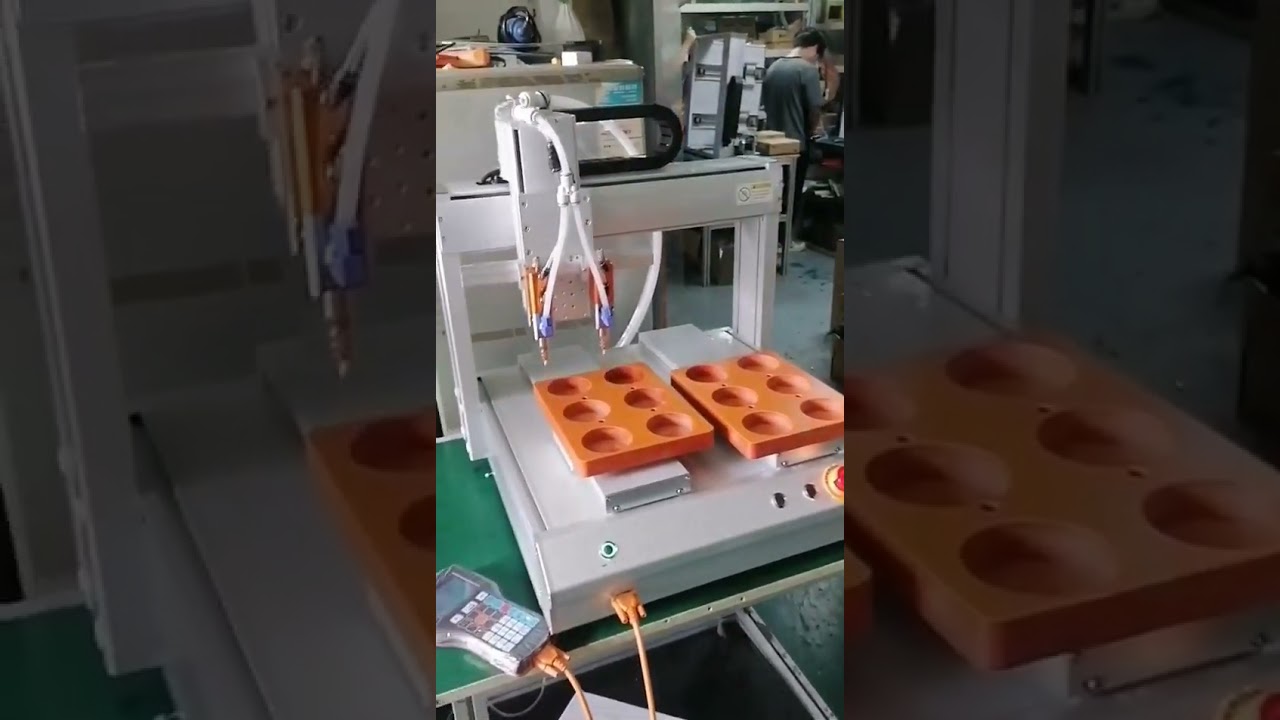Robot Pembekal Gam Automatik - Dispenser Gam Khas LED | Mesin Kilang