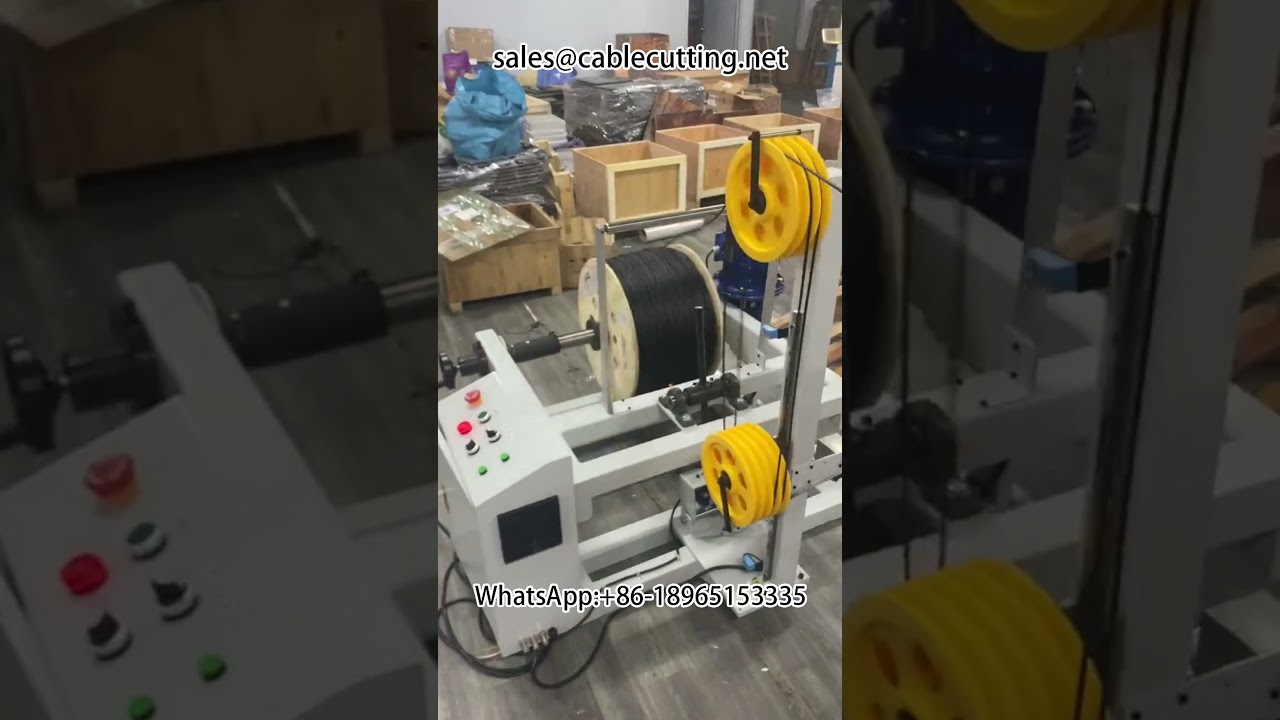 Mesin Gulung Wayar Automatik: Dari Gelung Besar ke Kecil dengan Kiraan Meter Tepat #WireWin