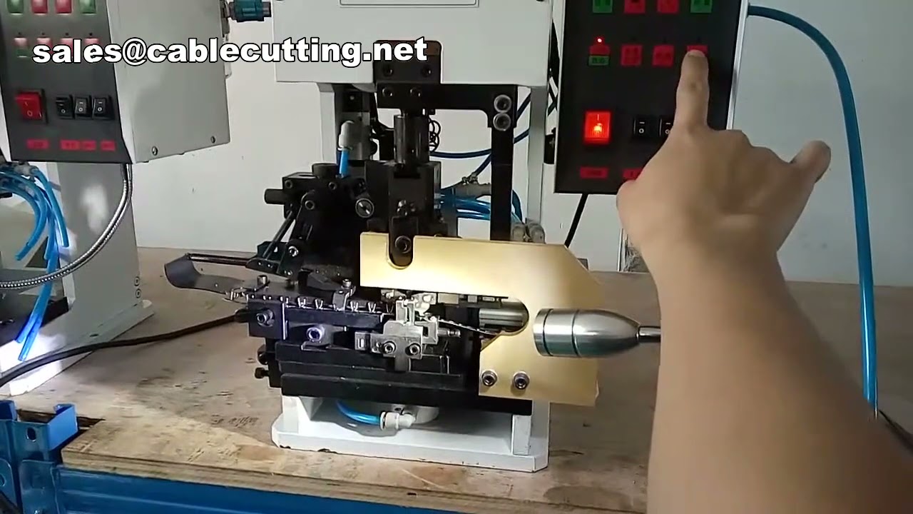Mesin Penanggal Wayar, Crimping & Pengedap Automatik – Efisien untuk Perindustrian
