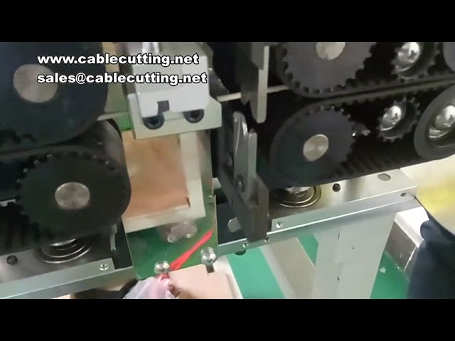 Mesin Kupas Kabel Koaksial & Pengupasan Berputar Berbilang Bahagian untuk Talian Suhu Tinggi Silika Gel