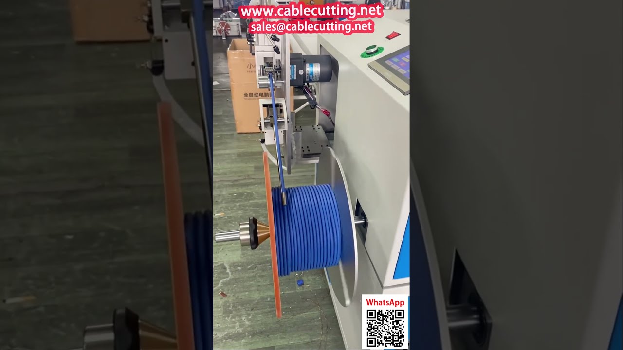 Mesin Penggulung Automatik dengan Penghitung Meter Tepat