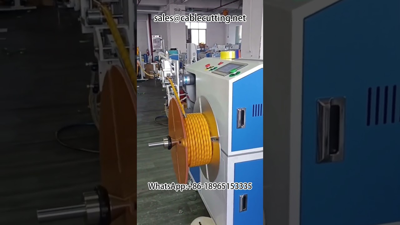 Mesin Gulung Hos Tekanan Tinggi & Pelbagai Wayar Tiub dengan Fungsi Kira Meter